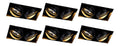 Eclairage Noir et Ambre contemporain en version spot de plafond IP20 GU10