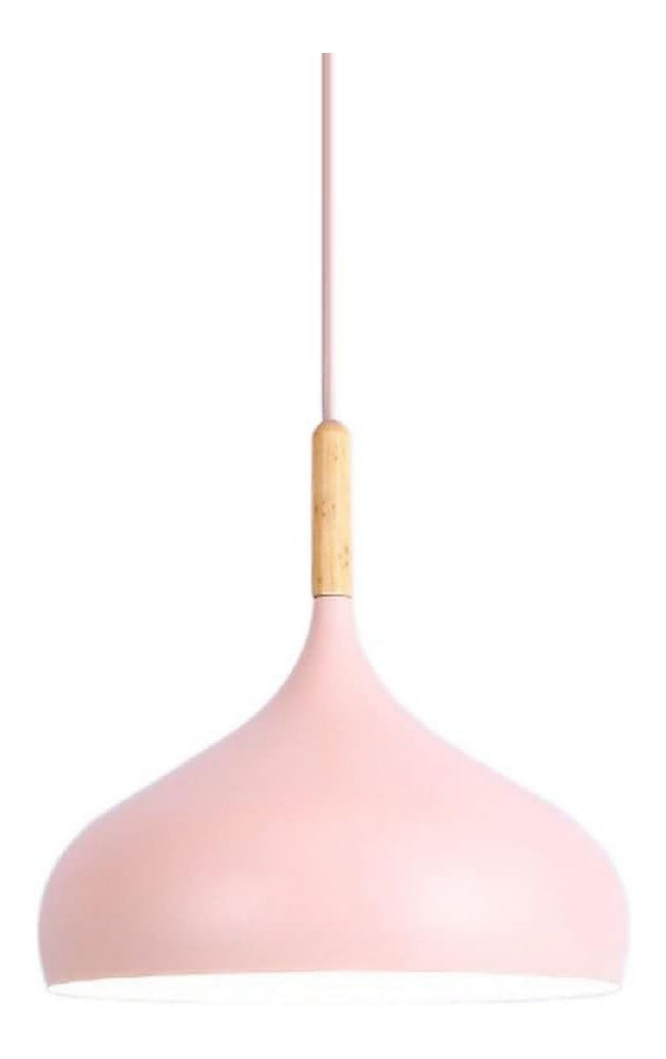 Suspension Rouge a presence elegante et lumiere agreable E27