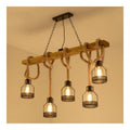 Lustre Ambre aux lignes epurees avec eclairage confortable 40W E27
