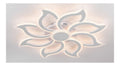 Solution lumineuse Blanc et Ambre au dessin sobre en format plafonnier 3000K JV-3114