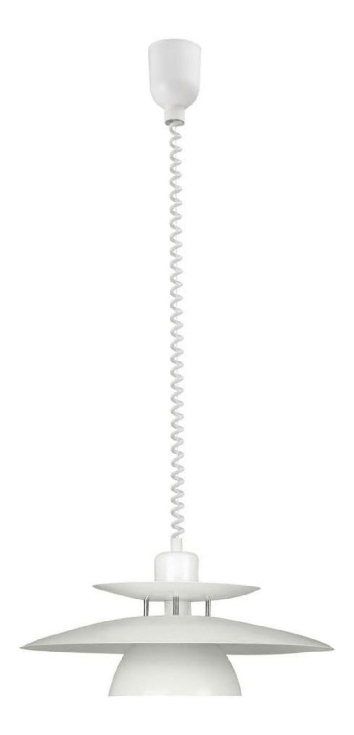 Suspension decoratif Blanc avec diffusion lumineuse harmonieuse 20 W E27