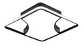 Luminaire Noir et Blanc a silhouette graphique de type plafonnier 42W