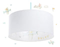Suspension decoratif Blanc et Rouge avec diffusion lumineuse harmonieuse 60 W IP20