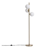 Eclairage Dore et Ambre contemporain en version lampadaire E27