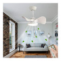 Luminaire Blanc et Ambre a silhouette graphique de type lustre