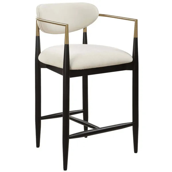 Taburete de mostrador Moxie, negro