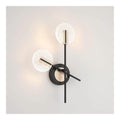 Eclairage Blanc et Ambre contemporain en version applique murale 18 W