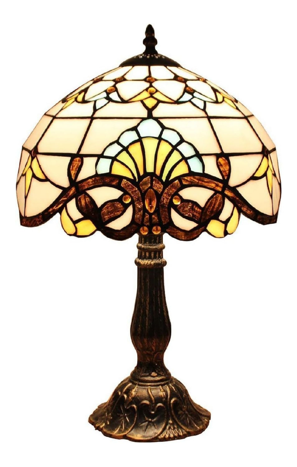 Eclairage Blanc contemporain en version lampe de table E27