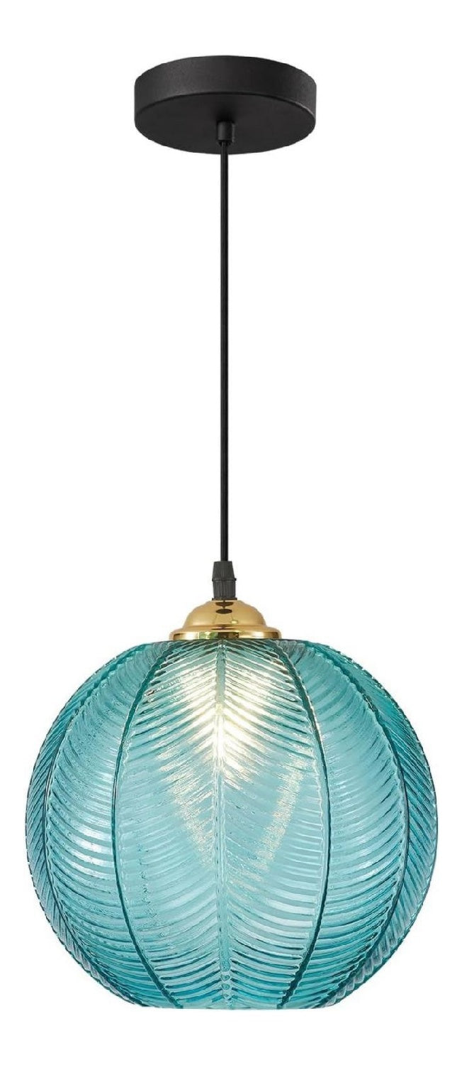 Suspension Noir et Ambre au style moderne avec conception fonctionnelle E27 JJ-7950