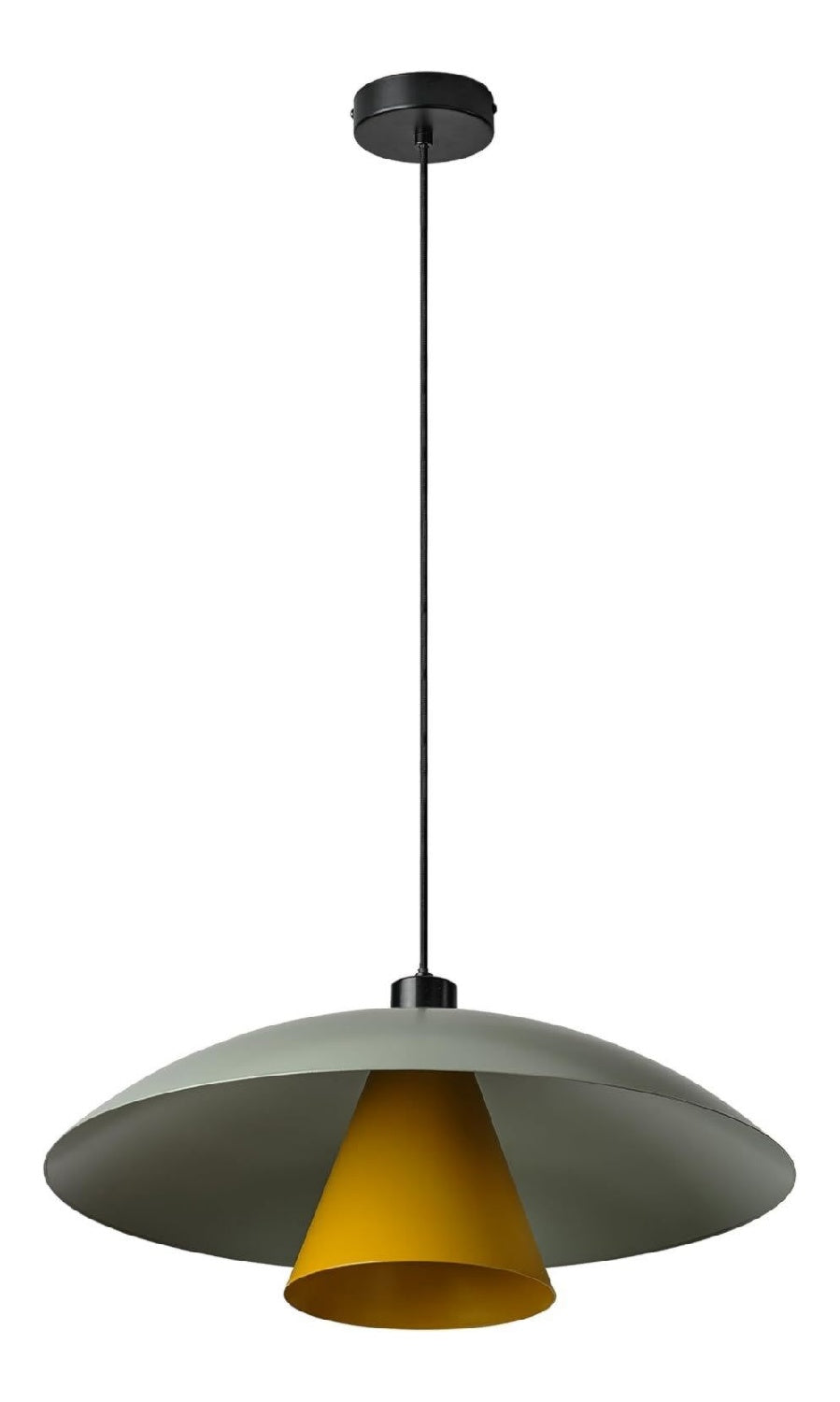Suspension decoratif Vert et Rouge avec diffusion lumineuse harmonieuse IP20 E27