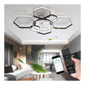 Solution lumineuse Noir et Blanc au dessin sobre en format lustre 3000K