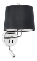 Luminaire Noir a silhouette graphique de type applique murale NQ-7805