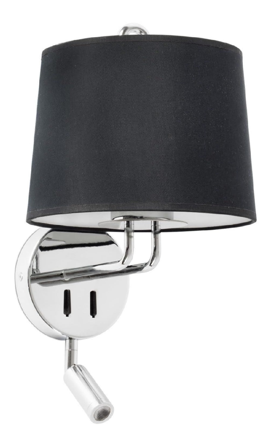 Luminaire Noir a silhouette graphique de type applique murale NQ-7805