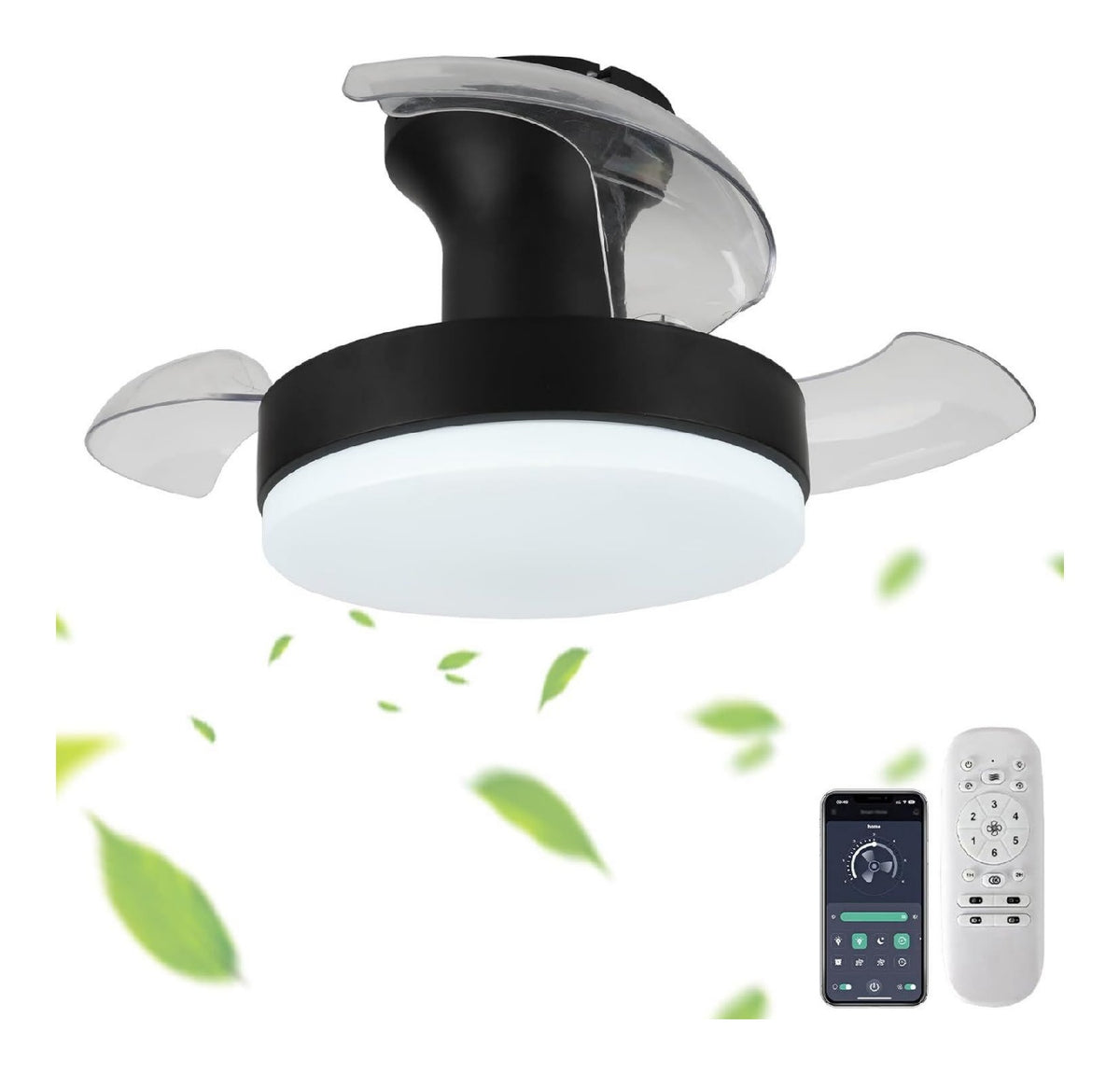 Eclairage Noir et Blanc contemporain en version lustre 5Q-2304