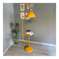 Lampadaire Ambre a presence elegante et lumiere agreable E27
