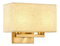 Solution lumineuse Dore et Ambre au dessin sobre en format applique murale 40 W E27