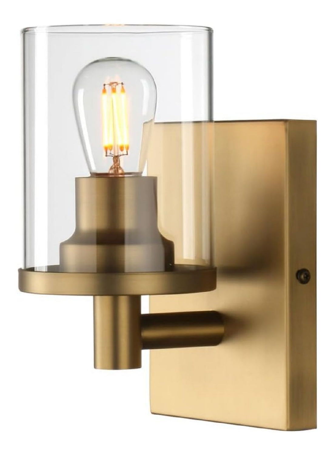 Eclairage Ambre et Vert contemporain en version applique murale 40 W