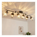 Spot de plafond Noir et Dore au style moderne avec conception fonctionnelle 40 W E14