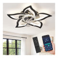 Lustre decoratif Noir et Blanc avec diffusion lumineuse harmonieuse 3000K