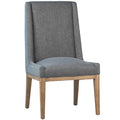 Silla de comedor Oliver, gris, set de 2