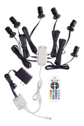 Spot de plafond Noir au style moderne avec conception fonctionnelle 5 W