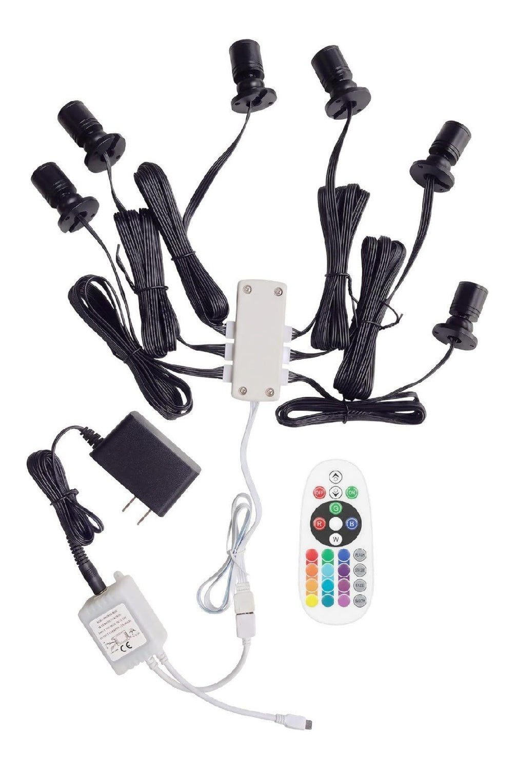 Spot de plafond Noir au style moderne avec conception fonctionnelle 5 W