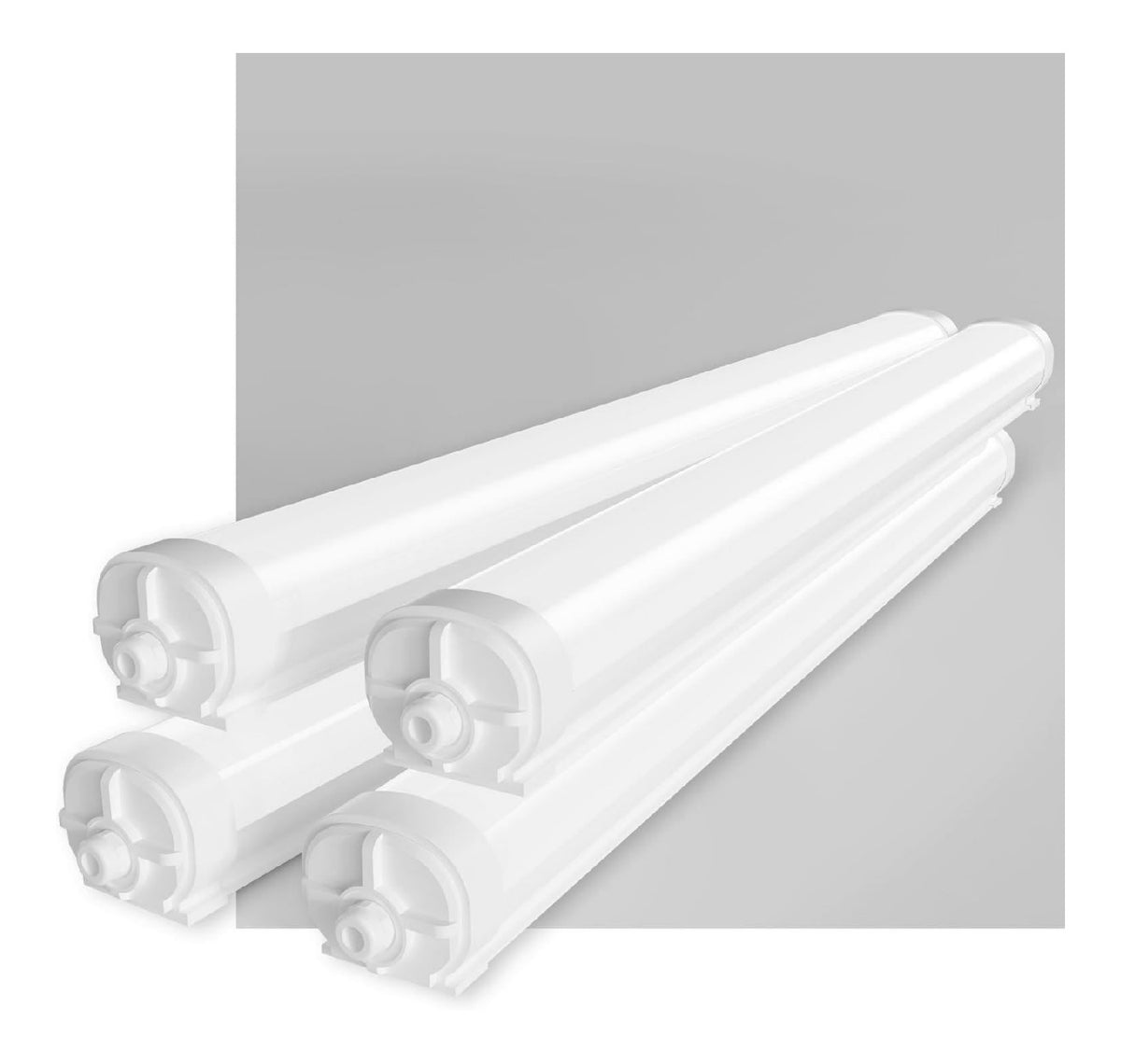 Lampe de table Blanc et Ambre a presence elegante et lumiere agreable 36W IP65 6000K