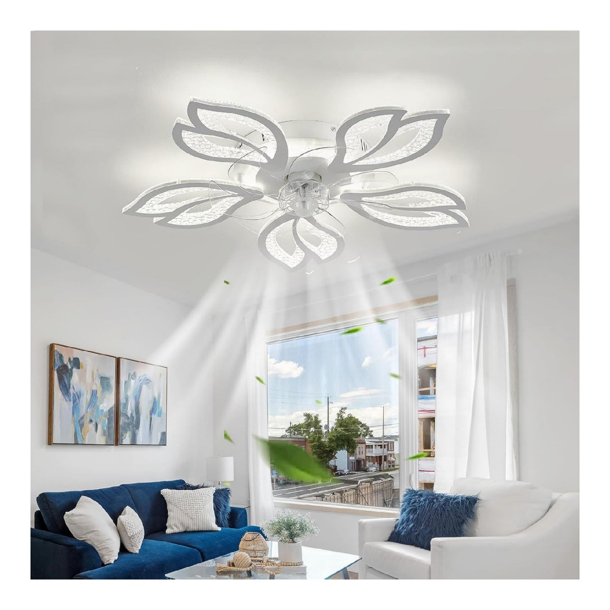 Luminaire Blanc et Ambre a presence elegante et lumiere agreable P6-2375