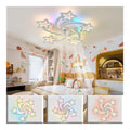 Luminaire Blanc et Ambre a silhouette graphique de type luminaire 3000K
