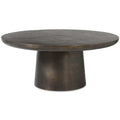 Mesa de centro Madrone, bronce oscuro dorado