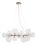 Suspension decoratif Ambre avec diffusion lumineuse harmonieuse