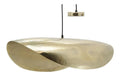 Luminaire decoratif Dore avec diffusion lumineuse harmonieuse E27