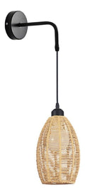 Applique murale Ambre et Rouge au style moderne avec conception fonctionnelle E27
