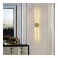 Applique murale decoratif Dore et Argente avec diffusion lumineuse harmonieuse 3000K