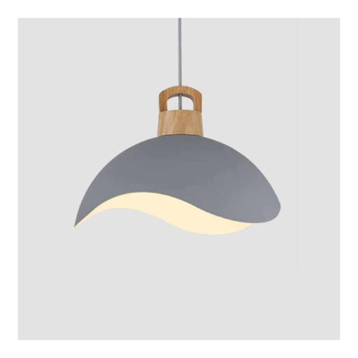 Luminaire Ambre a silhouette graphique de type suspension E27 PG-4679