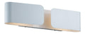 Luminaire Noir a silhouette graphique de type applique murale 60 W E27