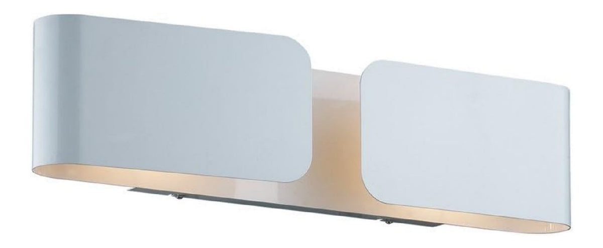 Luminaire Noir a silhouette graphique de type applique murale 60 W E27