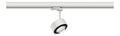 Solution lumineuse Noir et Blanc au dessin sobre en format rail de spots 2W 4000K