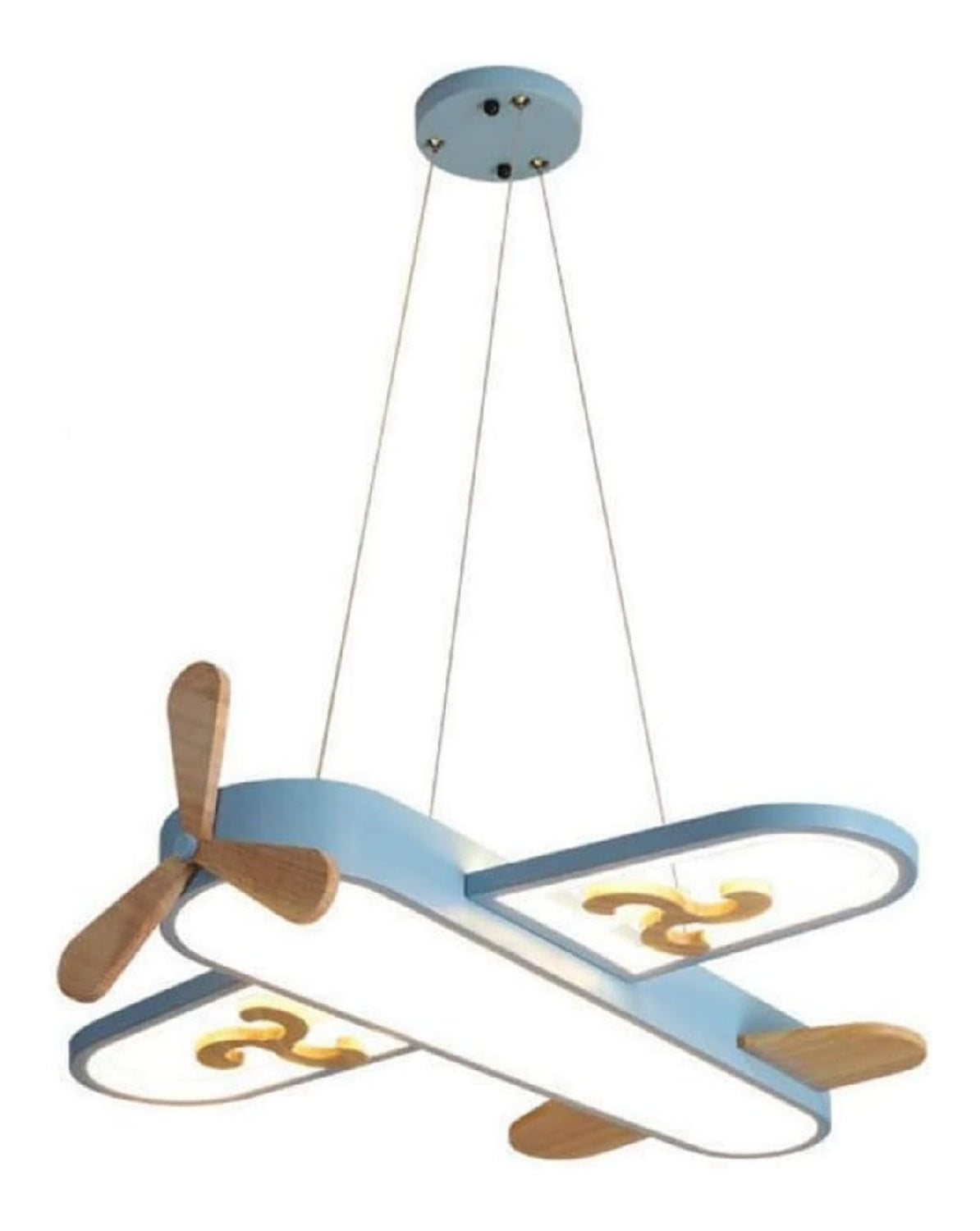 Eclairage Blanc et Ambre contemporain en version suspension 32W 3000K
