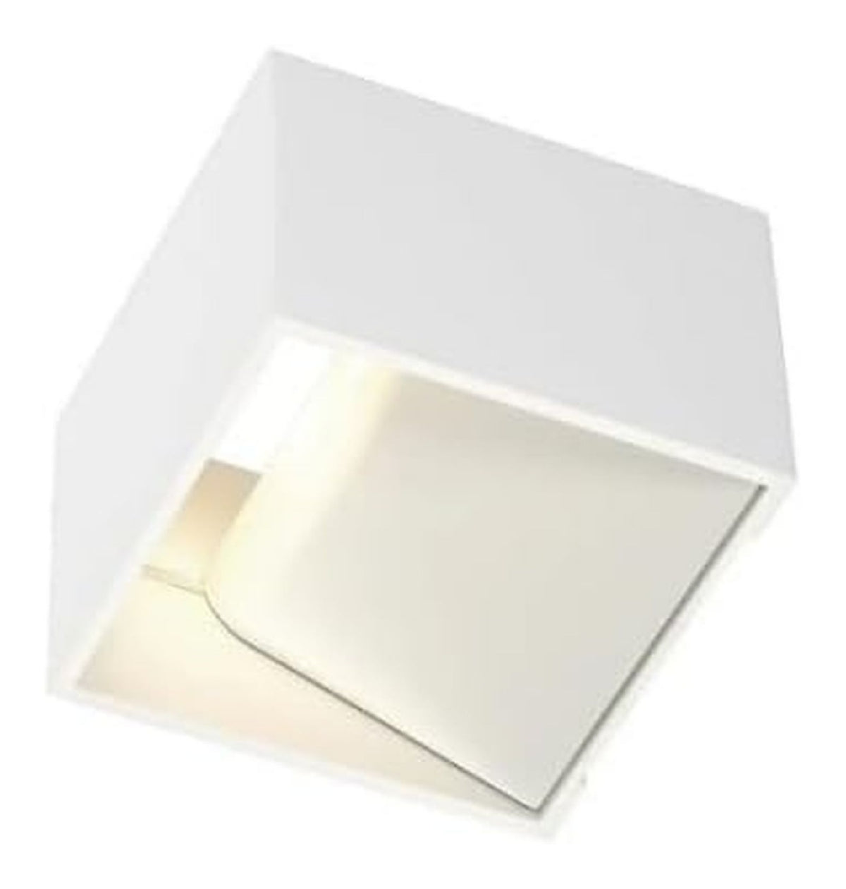 Applique murale Blanc et Ambre au style moderne avec conception fonctionnelle 9W 3000K
