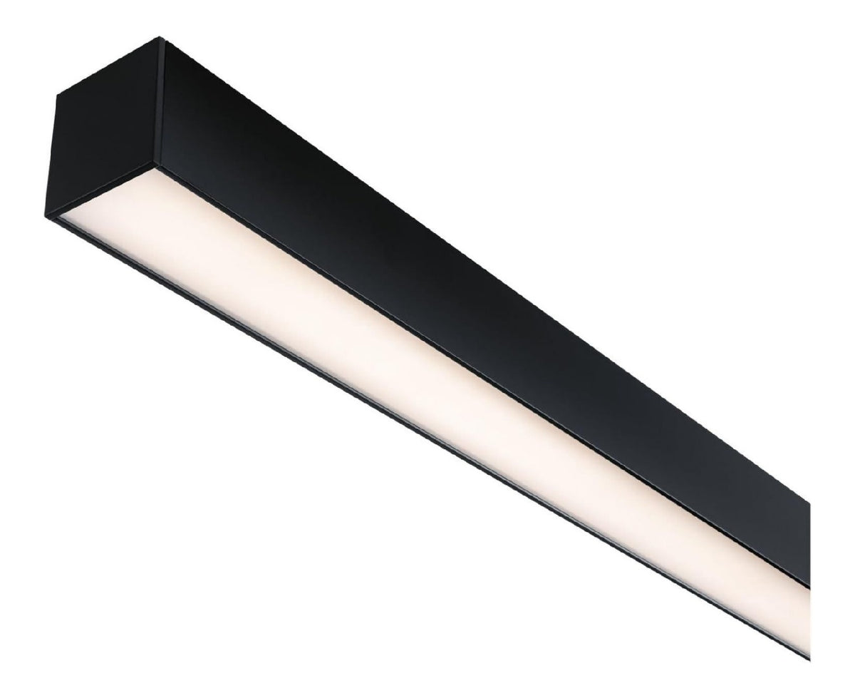 Rail de spots decoratif Noir et Blanc avec diffusion lumineuse harmonieuse 5W 3000K