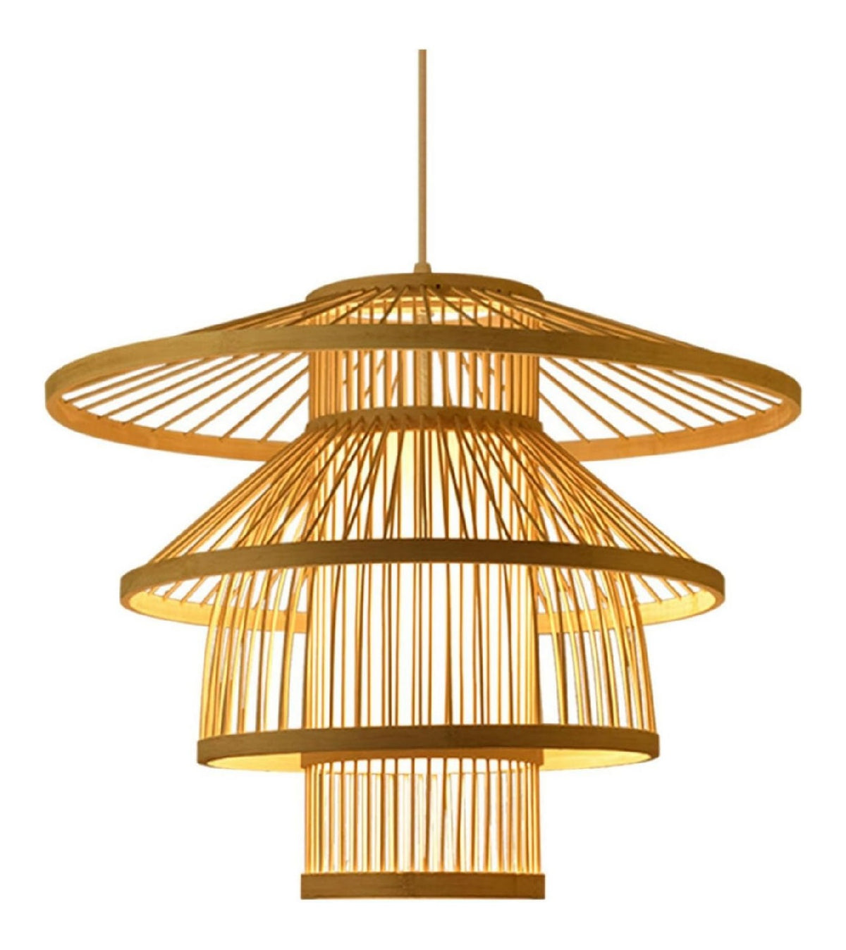 Lustre decoratif Rouge avec diffusion lumineuse harmonieuse