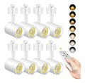 Rail de spots decoratif Blanc et Vert avec diffusion lumineuse harmonieuse 10 W 6000 K