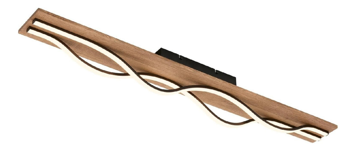 Plafonnier decoratif Noir et Blanc avec diffusion lumineuse harmonieuse 29W 3000K