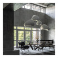 Solution lumineuse Blanc et Ambre au dessin sobre en format suspension 8W 6000K E27