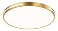 Eclairage Blanc et Dore contemporain en version plafonnier