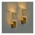 Applique murale Blanc et Dore au style moderne avec conception fonctionnelle 5W