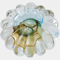Escultura acanalada Anemone, topacio/azul