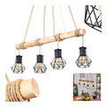 Eclairage Noir et Ambre contemporain en version suspension 40 W IP20 E27