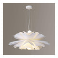 Suspension decoratif Blanc et Ambre avec diffusion lumineuse harmonieuse E27